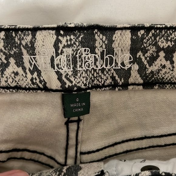 Wild Fable Snake Print Skinny Jeans - Picture 3 of 5